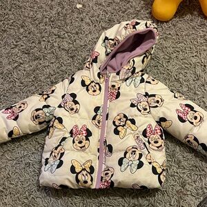 Jumping Beans Cream Minnie Mouse Jacket